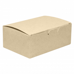 Коробка для наггетсов, куриных крыльев, картофеля фри S, FAST FOOD BOX S, 115 x 75 x 45 мм (1/900)