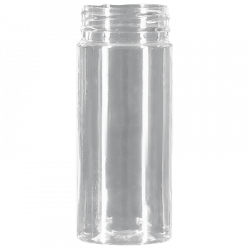 Банка 100 мл, высокая, прозрачная, горло 38 мм