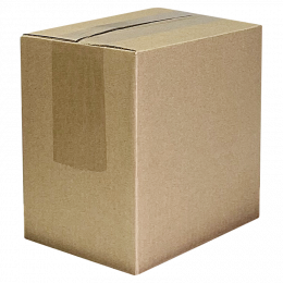 Коробка из гофрокартона Деловые линии 1 четырехклапанная, 150  x 200 x 200 мм