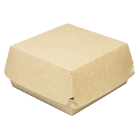 Коробка для бургеров крафт BURGER L 12 х 12 х 6 см