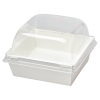 Коробка белая с купольной крышкой SMART PACK 550 112 х 112 х 95 мм