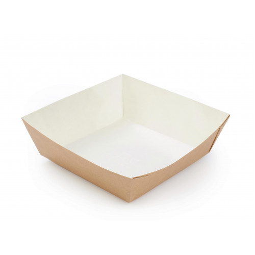 Коробка для бургеров, картофеля фри TRAY 550 14 х 14 см