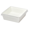 Коробка белая с плоской крышкой SMART PACK 550 112 х 112 х 50  мм