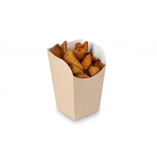 Коробка для картофеля фри и снэков Snack Cup L, 61/80 x 61/80 x 90/129 мм