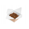 Коробка ланч бокс картонная OSQ Meal Box S, 100/118 x 100/118 x 65 мм