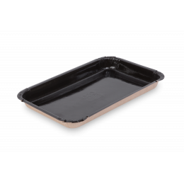 Лоток бумажный OSQ PLATTER 400, черный, 200/225 x 110/135 x 20 мм (1/600)