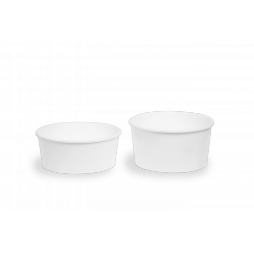 Контейнер круглый, OSQ Round Bowl 1000 мл, белый, БЕЗ КРЫШКИ