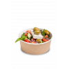 Контейнер круглый, OSQ Round Bowl 750 мл, крафт, БЕЗ КРЫШКИ