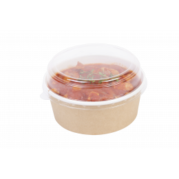 Крышка для контейнера купольная, пластиковая, OSQ Round Bowl 750 / 1000 мл